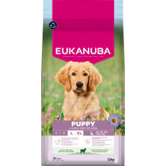 Eukanuba Dog Puppy Large Lamb & Rice 12 kg koiran kuivaruoka