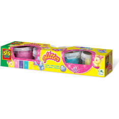 Dough glitter 4x90g S.E.S