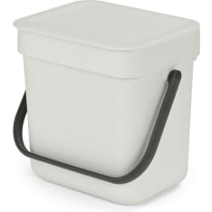 Brabantia Sort&Go vaaleanharmaa 3L roska-astia