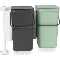 Brabantia Sort&Go Built-In-Bin 2X12L roska-astia