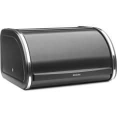 Brabantia Roll Top medium mattamusta leipälaatikko