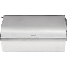 Kitchen Roll Holder, Wall Mounted - Matt Steel