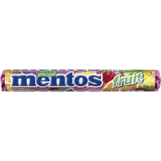 Mentos Fruit 38 g hedelmäpastillit