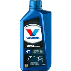 Valvoline Durablend 1L 4T 20W-50 moottoriöljy