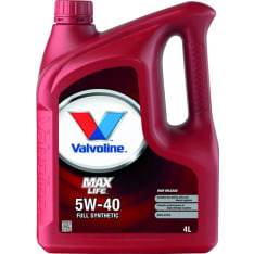 Valvoline MaxLife 5W-40 engine oil 4L