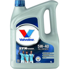 Valvoline SynPower 5W-40 moottoriöljy 4L