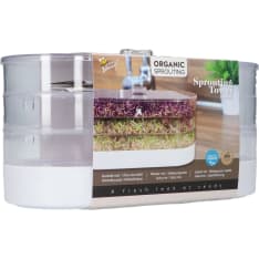 Buzzy® Organic Sprouting Tower 3-layers + seeds