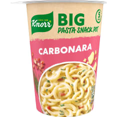 Knorr Snackpot Big Carbonara 92 g pasta-ateria