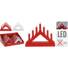 H&S 7-piece LED mini candle holder