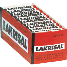 Lakrisal 25 g Lakritsi-salmiakki pötkö