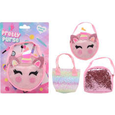 Kimaltava pikkulaukku