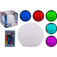 Kuulamppu yövalo / koristevalo kaukosäätimellä