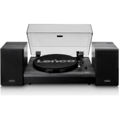 Lenco LS-300BK Bluetooth, levysoitin ja kaiuttimet