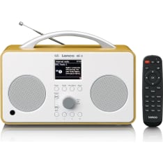 Lenco PIR-645 Bluetooth, white portable Internet radio