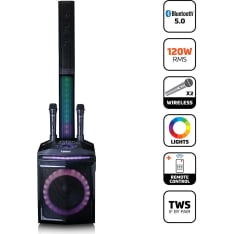 Lenco PA-220BK kaiuttimet