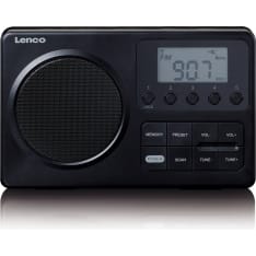 Lenco MPR-035BK kannettava FM-radio