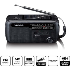 Lenco MCR-113BK hätäradio