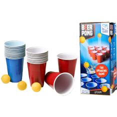Clown Games Beer Pong 20 kuppia ja 6 palloa