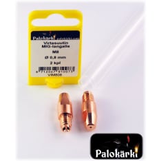 Fire tip M8 for 0.8mm mig wire, power nozzle