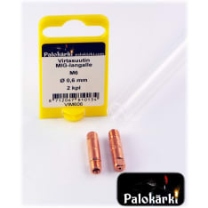 Palokärki M6 0,6mm mig-langalle virtasuutin