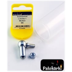 Palokärki kulmanivel lukolla + mutteri, m6