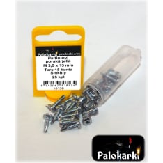 Palokärki 3,5x13mm 25kpl sinkitty peltiruuvi