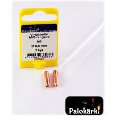 Palokärki M5 0,8mm ydintäytelangalle virtasuutin