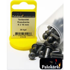 PALOKÄRKI Kupukanta 6 x 16 mm 30 kpl Teräsniitti