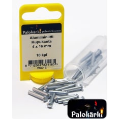 PALOKÄRKI Kupukanta 4 x 16 mm 10 kpl Alumiininiitti