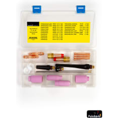 Fire tip 20-piece tig torch spare part set