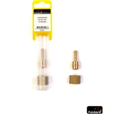 Palokärki 6,3mm 3/8" LH kiinteä letkuistukka