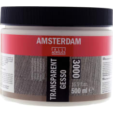 Amsterdam Transparent gesso 500ml pohjustusaine