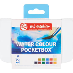 Talens Art Creation Pocket box akvarellilajitelma