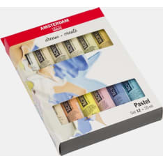Amsterdam Pastels 12x20ml akryylivärisetti