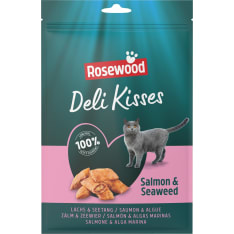 Rosewood lohi & merilevä 60 g kissan herkkutyynyt