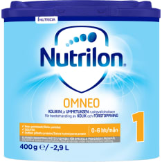 Nutrilon Omneo 1 400g ravintovalmiste imeväiselle jauhe alk 0kk