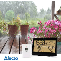 Alecto WS-2300 sääasema langattomalla anturilla musta