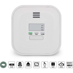 Alecto COA4010 häkävaroitin 10 v paristolla