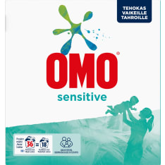 Omo sensitive 1,26 kg pyykinpesujauhe