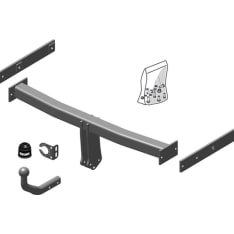 Brink VB550700 kiinteä vetokoukku