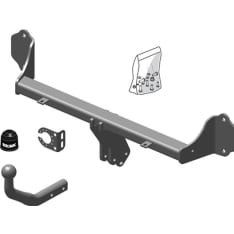 Brink VB554400 Bmw 3 series 2012- fixed towbar