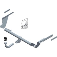 Brink VB592100 Toyota Yaris (P13/S13) 2014- fixed towbar