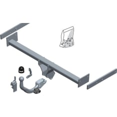 Brink VB668800 Toyota Corolla 10/2018-, also Hybrid detachable towbar