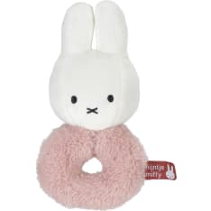 Miffy Fluffy rattle pink
