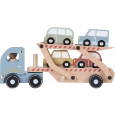 Little Dutch Autonkuljetusauto & 4 autoa + kuljettaja