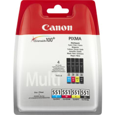 Canon CLI-551 neliväripakkaus
