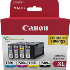 Canon PGI-1500XL Multipack Tuottoisa mustepatruuna