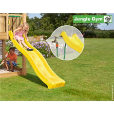 Jungle Gym keltainen 2,2 m pitkä liukumäki