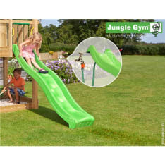 Jungle Gym vihreä 2,2 m pitkä liukumäki