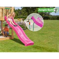 Jungle Gym pink 2.2 m long slide